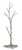 Currey and Company - 1101 - Tree - Portland/Faux Bois
