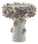 Currey and Company - 1200-0052 - Bird Bath - Oyster Shell - Portland/Natural