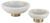 Currey and Company - 1200-0169 - Bowl - Valor - White/Brass