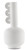 Currey and Company - 1200-0399 - Vase - Happy 40 Collection - Textured White