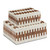 Currey and Company - 1200-0635 - Box Set of 2 - Tia - White/Natural