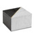 Currey and Company - 1200-0652 - Box - Deena Black & White Marble Box - White/Black/Brass