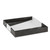 Currey and Company - 1200-0653 - Tray - Sena Black & White Marble Tray - Black/White