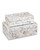 Currey and Company - 1200-0770 - Box Set of 2 - Uma - Natural/White
