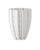 Currey and Company - 1200-0787 - Vase - Fluted Collection - White