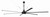 Craftmade - PRT144FB6 - 144 Ceiling Fan - Prost 144 - Flat Black