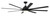 Rush 72" Ceiling Fan Wet Rated no Wifi 72" Ceiling Fan (RSH72FB8-NWF)