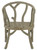 Currey and Company - 2701 - Chair - Portland/Faux Bois