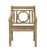 Currey and Company - 2723 - Chair - Portland/Faux Bois