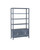 Currey and Company - 3000-0265 - Etagere - Santos - Vintage Navy/Brushed Brass