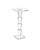 Currey and Company - 3000-0319 - Drinks Table - Tiana - Clear
