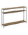 Currey and Company - 4000-0200 - Console Table - Lathi - Antique Brass/Black