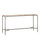 Currey and Company - 4000-0219 - Console Table - Crema - Natural/Bronze