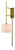 Currey and Company - 5000-0076 - One Light Wall Sconce - Savill - Antique Brass