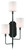 Currey and Company - 5000-0098 - Three Light Wall Sconce - Knowsley Collection - Oil Rubbed Bronze