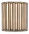Currey and Company - 5000-0175 - One Light Wall Sconce - Daze - Antique Brass/White