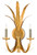 Currey and Company - 5000-0188 - Two Light Wall Sconce - Bette - Grecian Gold Leaf