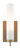 Currey and Company - 5800-0010 - One Light Wall Sconce - Brindisi - Antique Brass/Opaque