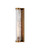Currey and Company - 5800-0064 - One Light Wall Sconce - Busby - Clear/Brushed Brass