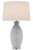 Currey and Company - 6000-0467 - One Light Table Lamp - Hatira - Blue/White/Clear