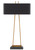 Currey and Company - 6000-0566 - Two Light Table Lamp - Adorn - Antique Brass/Black