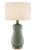 Currey and Company - 6000-0673 - One Light Table Lamp - Mamora - Green/Antique Brass