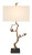 Currey and Company - 6000-0695 - One Light Table Lamp - Shadows - Antique Brass/Black