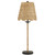 Currey and Company - 6000-0902 - One Light Table Lamp - Annabelle - Natural/Molé Black