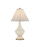Currey and Company - 6000-0926 - One Light Table Lamp - Musetta - Beige/Antique Brass