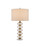 Currey and Company - 6000-0945 - One Light Table Lamp - Zebulon - Clear with Gold Speckles/Contemporary Gold Leaf