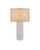 Currey and Company - 6000-0959 - One Light Table Lamp - Buttons Table Lamp - White