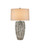 Currey and Company - 6000-0969 - One Light Table Lamp - Buttress Table Lamp - Dark Gray / White Texture