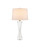 Currey and Company - 6000-0972 - One Light Table Lamp - Duveen - Clear/Polished Brass