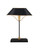 Currey and Company - 6000-0982 - One Light Table Lamp - Daphne - Black/Gold