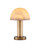 Currey and Company - 6000-0989 - One Light Table Lamp - La Gravite - Natural/Brass