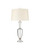 Currey and Company - 6000-1015 - One Light Table Lamp - Classico - Clear/Natural Brass