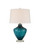 Currey and Company - 6000-1022 - One Light Table Lamp - Sapphire - Blue/Clear