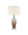 Currey and Company - 6000-1024 - One Light Table Lamp - Happy 80's - Brown/Light Blue/Clear