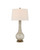 Currey and Company - 6000-1025 - One Light Table Lamp - Bombon - Pale Brown/Off-White/Antique Brass