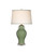 Currey and Company - 6000-1028 - One Light Table Lamp - Londonderry - Green/Clear