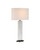 Currey and Company - 6000-1029 - One Light Table Lamp - Stanhope - White/Bronze
