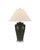 Currey and Company - 6000-1032 - One Light Table Lamp - Junko - Green/Clear