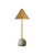 Currey and Company - 6700-0014 - One Light Table Lamp - Journey - Antique Brass/Natural