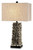 Currey and Company - 6862 - One Light Table Lamp - Villamare - Natural/Satin Black