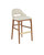 Currey and Company - 7000-0732 - Bar Stool - Inga - Morel Brown/Brushed Brass