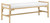 Currey and Company - 7000-1171 - Bench - Natural