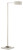 Currey and Company - 8000-0026 - One Light Floor Lamp - Ruxley Collection - Polished Nickel