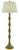 Currey and Company - 8000-0039 - One Light Floor Lamp - Bourgeon - Natural/Contemporary Gold Leaf