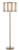 Currey and Company - 8000-0090 - Two Light Floor Lamp - Daze - Antique Brass/White