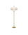 Currey and Company - 8000-0116 - Two Light Floor Lamp - Sirocco - Antique Brass/Natural